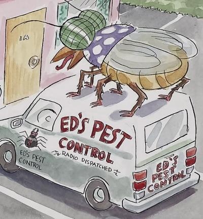 Marty Murphy Man Gets Caught Cheating on His Wife Playboy Cartoon