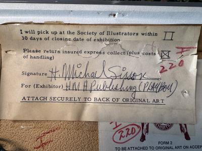 Marvin Hayes The Flashlight by Eldridge Cleaver Black Panther Playboy Illustration