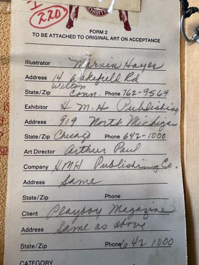 Marvin Hayes The Flashlight by Eldridge Cleaver Black Panther Playboy Illustration