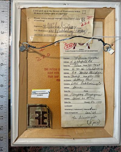 Marvin Hayes The Flashlight by Eldridge Cleaver Black Panther Playboy Illustration