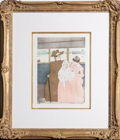 Mary Cassatt In the Omnibus
