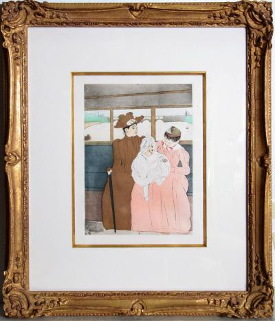 Mary Cassatt In the Omnibus