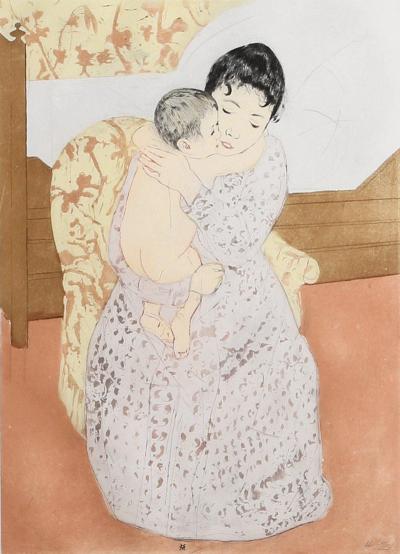 Mary Cassatt Maternal Caress