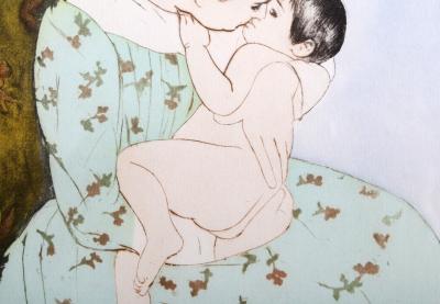 Mary Cassatt Mother s Kiss