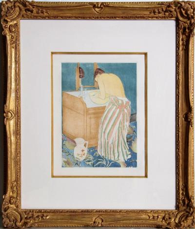 Mary Cassatt Woman Bathing
