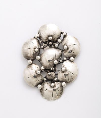 Mary Gage Clip Lotus Brooch