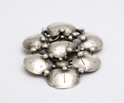 Mary Gage Clip Lotus Brooch