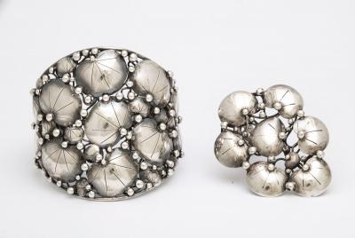 Mary Gage Clip Lotus Brooch