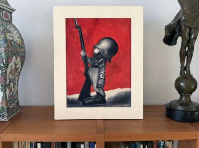 Mary Stewart WWII Anti Nazi Poster Jimmy Stewarts Sister