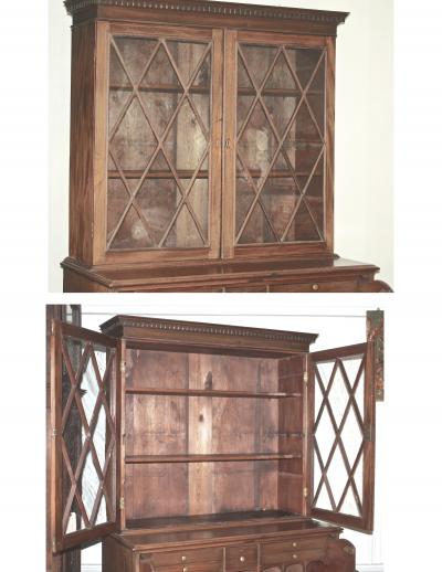 Maryland Federal Period Secretary Bookcase