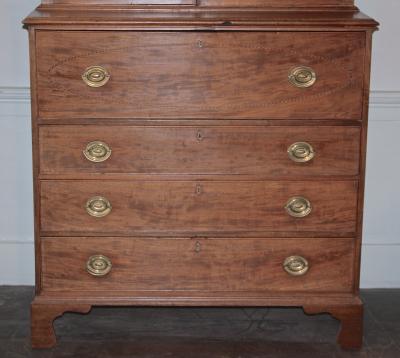 Maryland Federal Period Secretary Bookcase