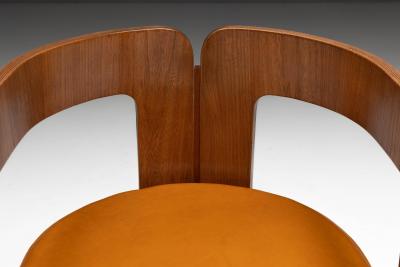 Marzio Cecchi Dining Chairs by Marzio Cecchi Italy 1970s