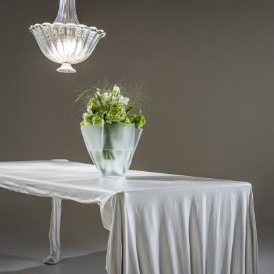 Marzio Cecchi Dining Table in the Form of a Draped Cloth by Marzio Cecchi Italy mid 1970s