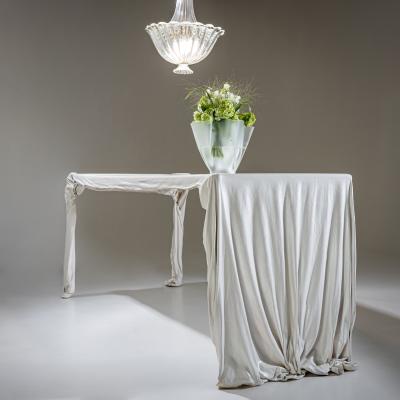 Marzio Cecchi Dining Table in the Form of a Draped Cloth by Marzio Cecchi Italy mid 1970s