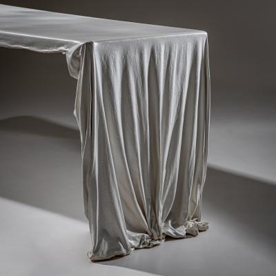 Marzio Cecchi Dining Table in the Form of a Draped Cloth by Marzio Cecchi Italy mid 1970s