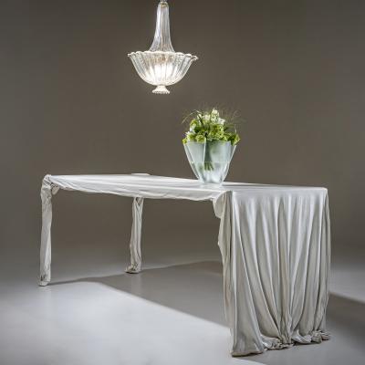 Marzio Cecchi Dining Table in the Form of a Draped Cloth by Marzio Cecchi Italy mid 1970s