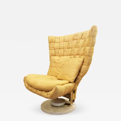 Marzio Cecchi Swivel Lounge Chair by Marzio Cecchi