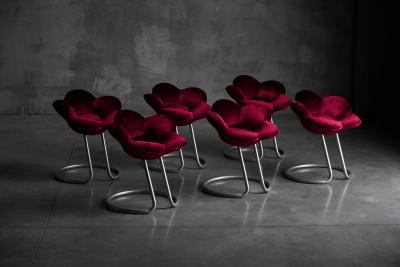 Masanori Umeda Soshun Flower Stools by Masanori Umeda for Edra Italy 1990s