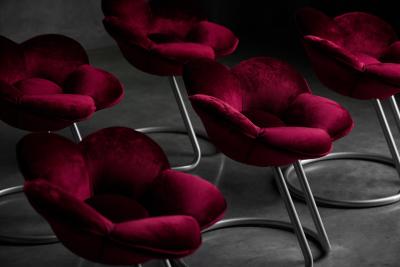 Masanori Umeda Soshun Flower Stools by Masanori Umeda for Edra Italy 1990s