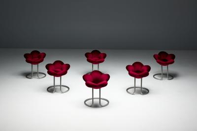 Masanori Umeda Soshun Flower Stools by Masanori Umeda for Edra Italy 1990s