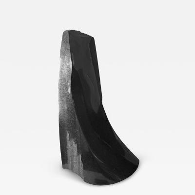 Masayuki Nagare Proud Loneliness Black Granite Sculpture by Masayuki Nagare
