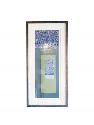 Mashiko Japanese Abstract Expressionist Serigraph Untitled