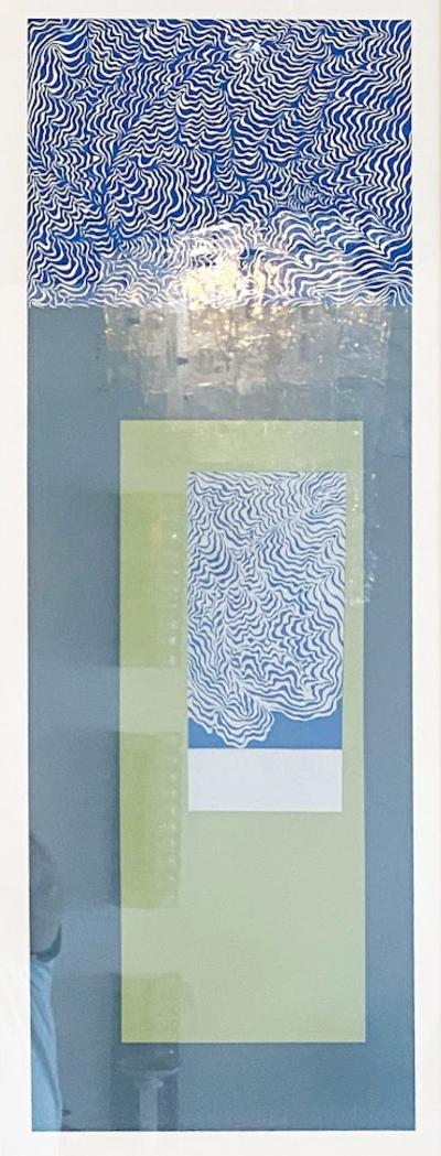 Mashiko Japanese Abstract Expressionist Serigraph Untitled