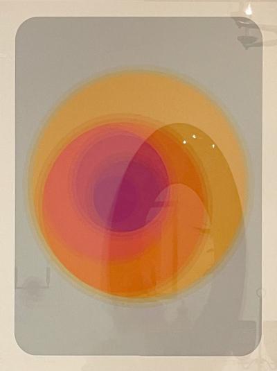 Mashiko Japanese Abstract Expressionist Serigraph Untitled