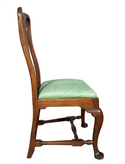 Massachusetts Queen Anne Walnut Side Chair