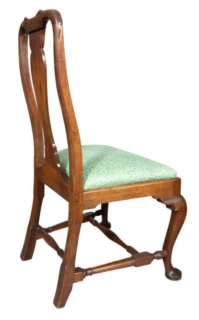Massachusetts Queen Anne Walnut Side Chair