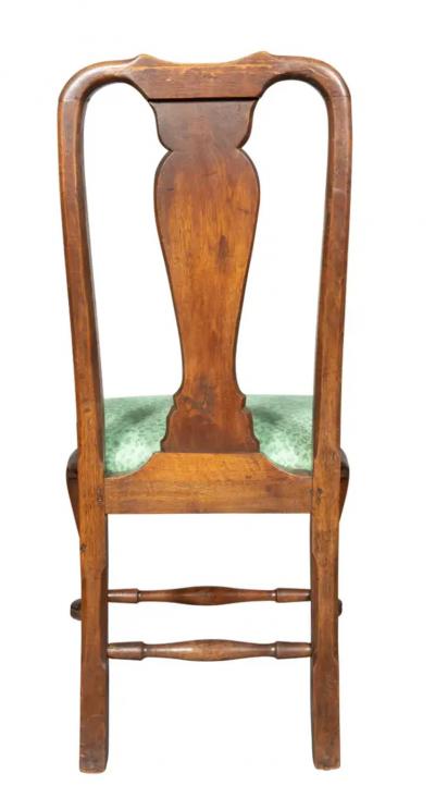 Massachusetts Queen Anne Walnut Side Chair