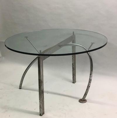 Massimo Iosa Ghini Italian Post Modern Round Dining Table Prototype by Massimo Iosa Ghini