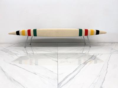Massimo Iosa Ghini Massimo losa Ghini Plana Bench in 1930s Pendleton Glacier Park Blanket
