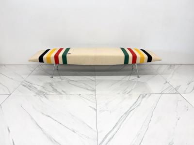Massimo Iosa Ghini Massimo losa Ghini Plana Bench in 1930s Pendleton Glacier Park Blanket