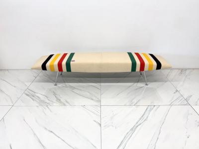 Massimo Iosa Ghini Massimo losa Ghini Plana Bench in 1930s Pendleton Glacier Park Blanket