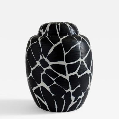 Massimo Micheluzzi Black and White Vase