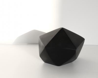 Massimo Micheluzzi MASSIMO MICHELUZZI MURANO GLASS POLIEDRO ABSTRACT SCULPTURES 2025