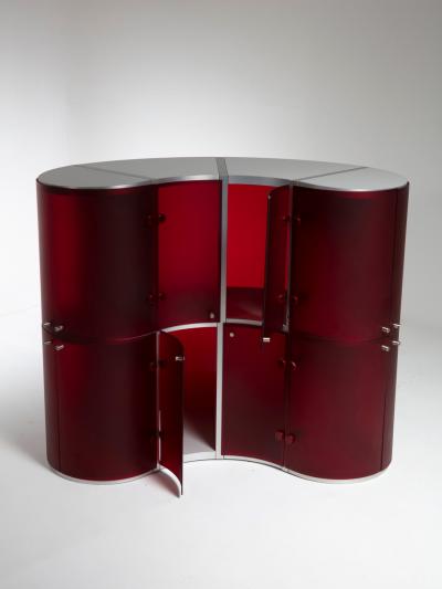 Massimo Morozzi Paesaggi Italiani Storage Cabinet by Massimo Morozzi for Edra