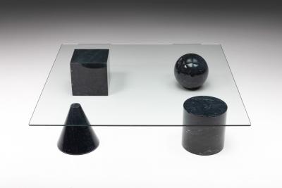 Massimo Vignelli Coffee Table in the Style of Massimo Vignelli 1970s