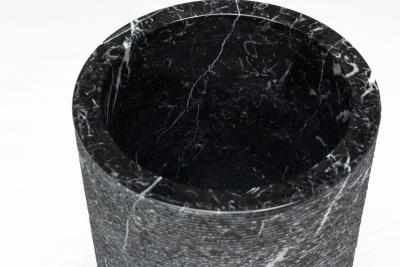 Massimo Vignelli Marble and Glass Dining Table by Massimo Vignelli Italy 1980s