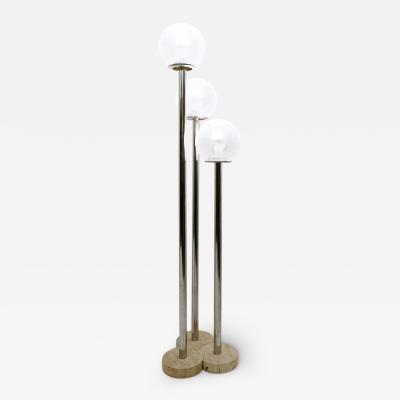 Massimo Vignelli Mid Century Modern Floor Lamp by Massimo Lella Vignelli for Venini