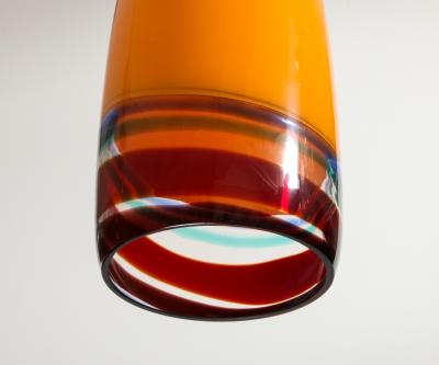 Massimo Vignelli No 4035 Pendant by Massimo Vignelli for Venini