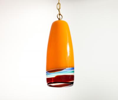 Massimo Vignelli No 4035 Pendant by Massimo Vignelli for Venini