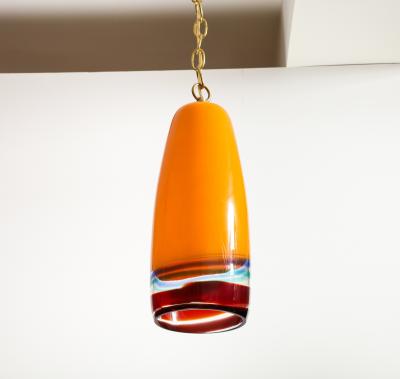 Massimo Vignelli No 4035 Pendant by Massimo Vignelli for Venini