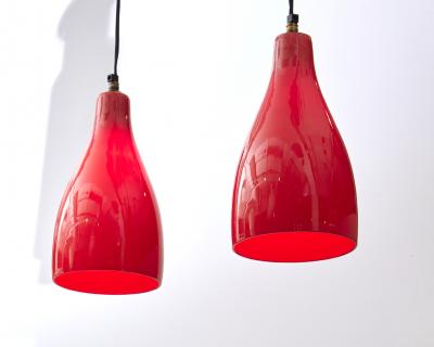 Massimo Vignelli Pair of cieling Pendants