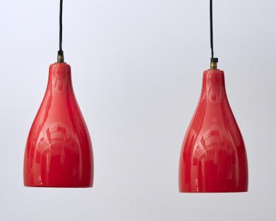 Massimo Vignelli Pair of cieling Pendants