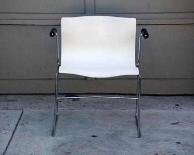 Massimo Vignelli Set of 4 Handkerchief armchairs by Massimo Vignelli for Knoll