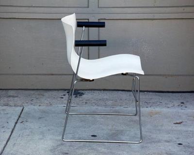 Massimo Vignelli Set of 4 Handkerchief armchairs by Massimo Vignelli for Knoll