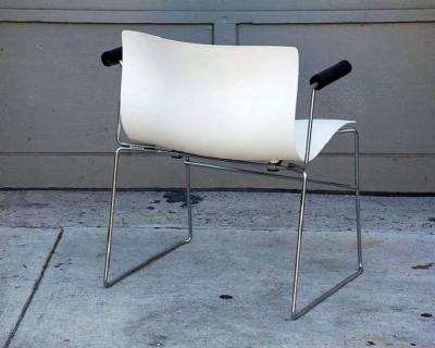 Massimo Vignelli Set of 4 Handkerchief armchairs by Massimo Vignelli for Knoll