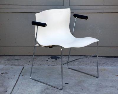 Massimo Vignelli Set of 4 Handkerchief armchairs by Massimo Vignelli for Knoll